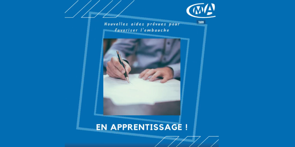 Aide exceptionnelle pour l'embauche d'un apprenti – Chambre de Métiers et  de l'Artisanat du Tarn